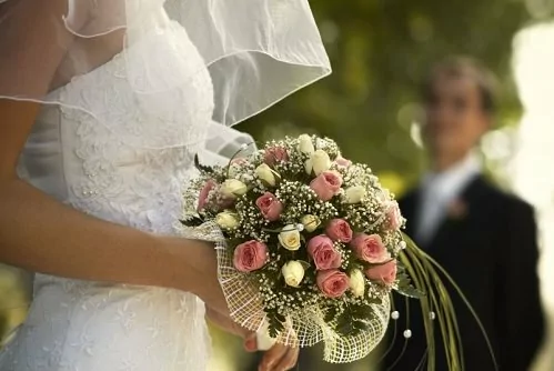 The bridal bouquet