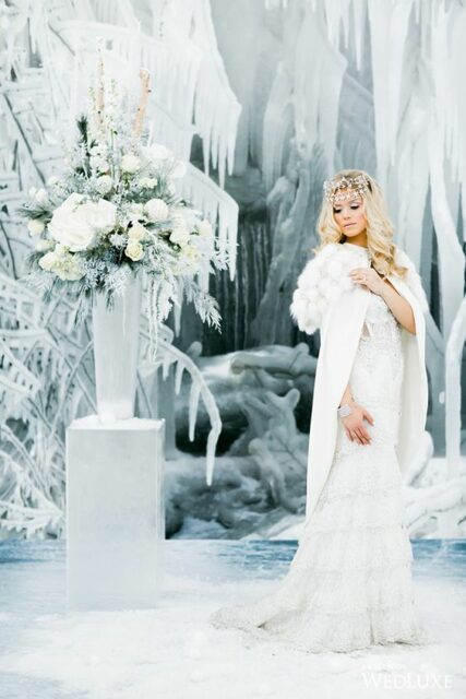 Snow Queen Wedding Theme