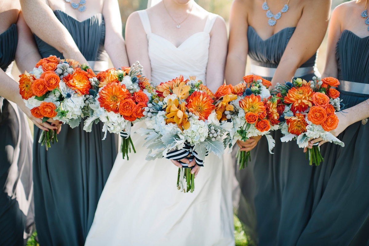 10 Fall’s Hottest Wedding Color Schemes
