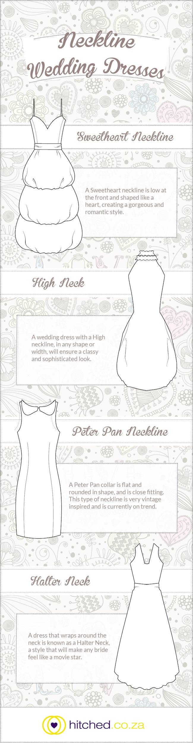 Neckline Wedding Dresses