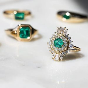 Emerald Engagement Rings We’re in Love With