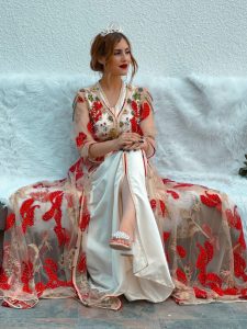 Boldly Boho: Colourful Embroidered Wedding Dresses