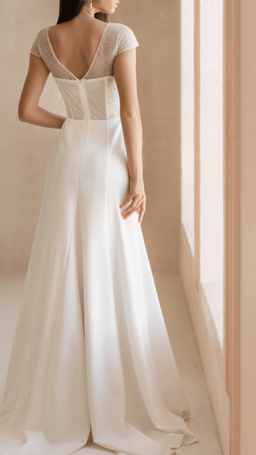 Short Sleeve Wedding Dresses