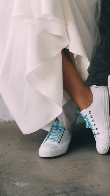 Wedding Sneakers for the Bride