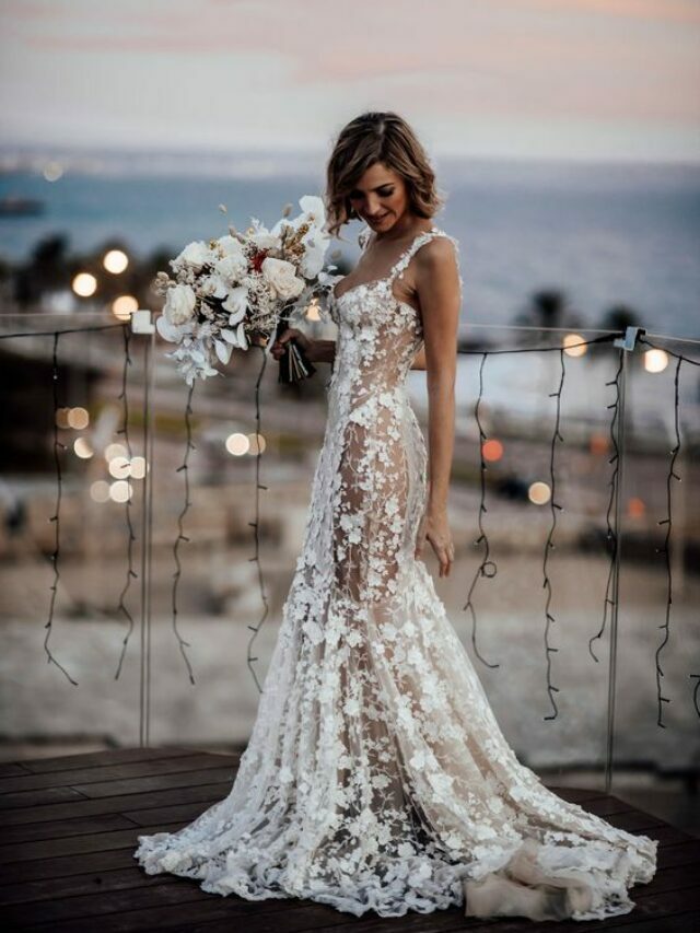 Sheer Wedding Dresses ...