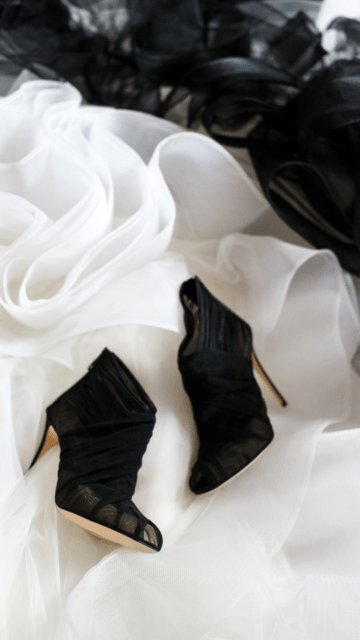 Black Wedding Shoes for Brides